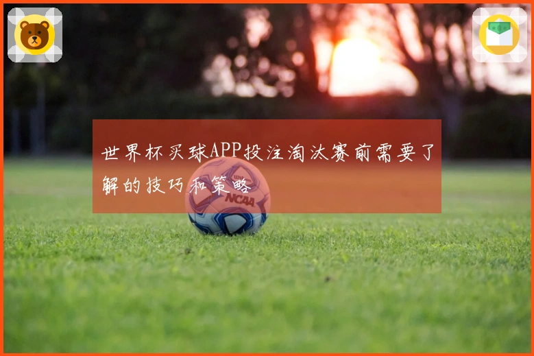 世界杯买球APP投注淘汰赛前需要了解的技巧和策略